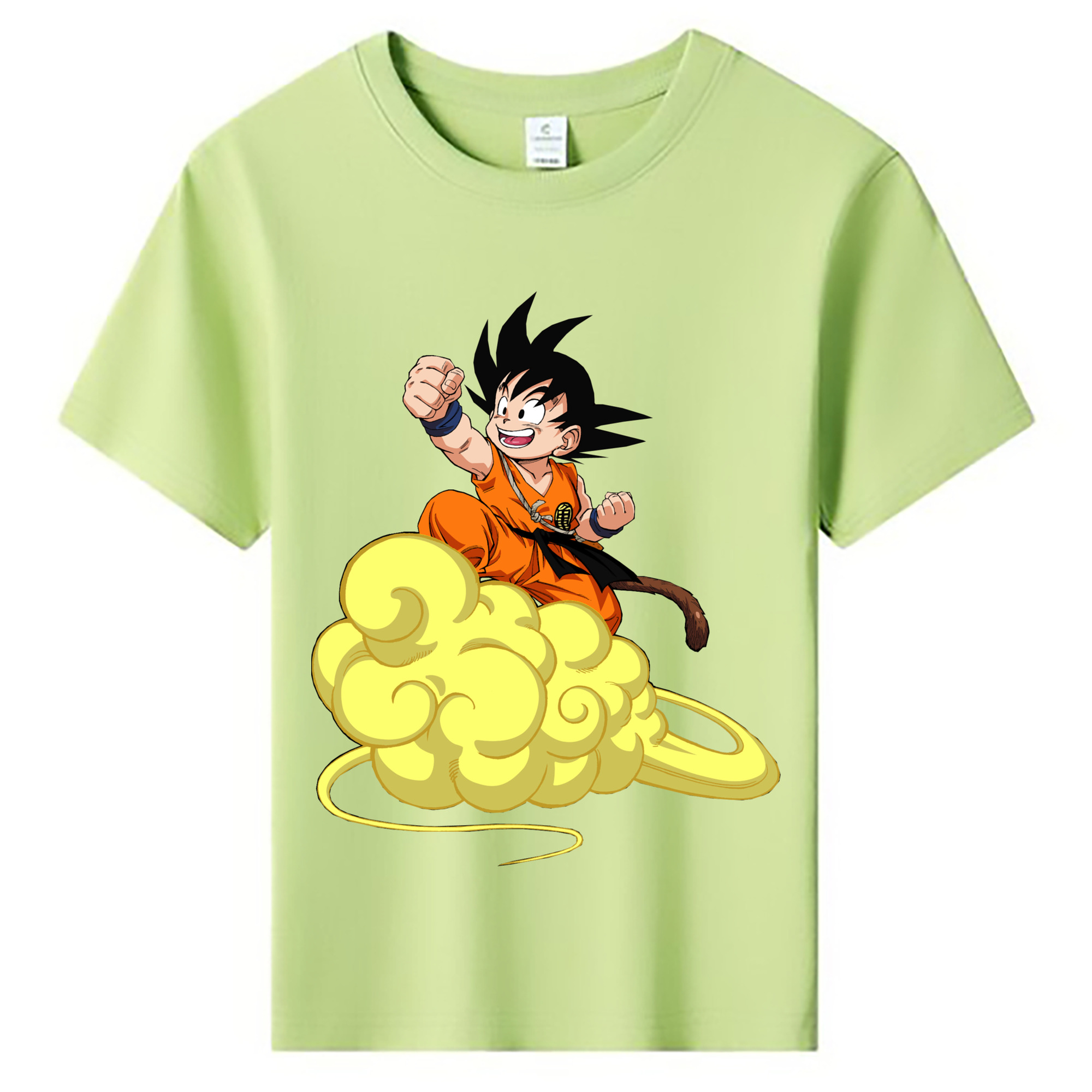 （画像用） ドラゴンボール 孫悟空（そん ごくう）Son Goku カカロット DRAGON BALL Kakarotto 綿100％キッズTシャツ（フロントプリント）